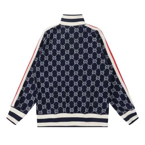 Gucci Classic Full Ribbon Logo Set Unisex Casual Loose cardigan Coat
