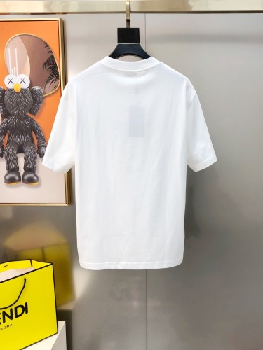 Versace Fashion Logo Printed Round Neck Short Sleeve Couple Oversize Casual T-shirt