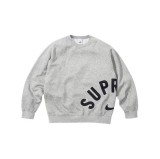 Supreme Nike Arc Crewneck Pullover Letter Embroidered PATCH Logo Sweatshirts