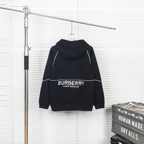 Burberry Classic Couple War Horse Embroidered Logo Casual Coat