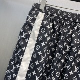 Louis Vuitton Fashion Embroidered Logo Contrast Coat Unisex Casual Sports Set