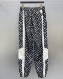 Louis Vuitton Fashion Embroidered Logo Contrast Coat Unisex Casual Sports Set