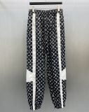 Louis Vuitton Fashion Embroidered Logo Contrast Coat Unisex Casual Sports Set