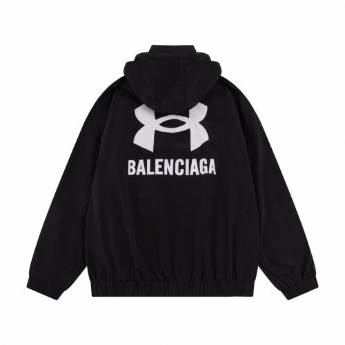 Balenciaga x Under Armour Classic Unisex Casual Sports Windbreaker Jacket