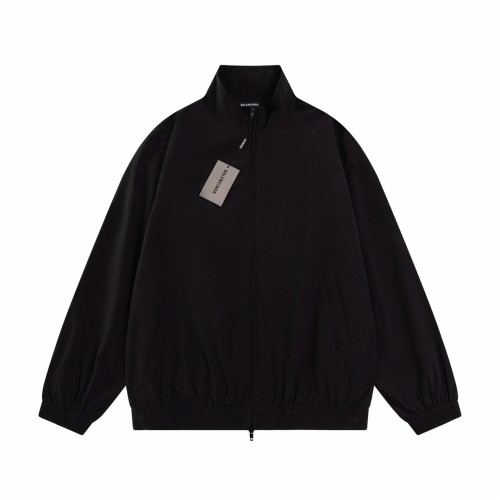 Balenciaga Classic Yellow Adhesive Loose Windbreaker Jacket Sunscreen Coat