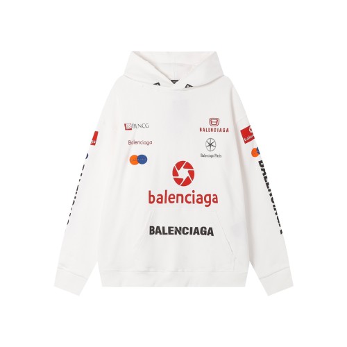 Balenciaga New Fashion Logo Printed Hoodie Couple Casual Loose Sweatshirt