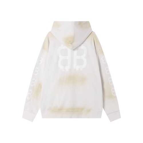 Balenciaga High Street BB Printed Hoodie Couple Casual Loose Sweatshirt