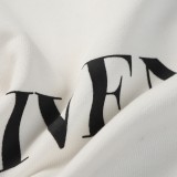 Givenchy Fashion Logo Printed Hoodie Unisex Oversize Round Neck Sweatshirt