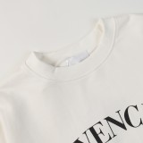 Givenchy Fashion Logo Printed Hoodie Unisex Oversize Round Neck Sweatshirt