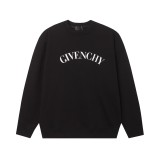 Givenchy Fashion Logo Printed Hoodie Unisex Oversize Round Neck Sweatshirt