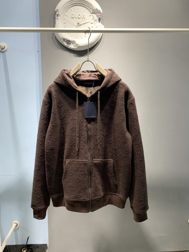 Louis Vuitton Fashion Jacquard Composite Velvet Coat