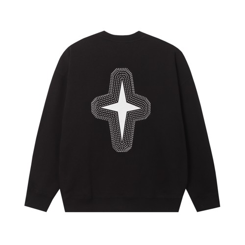 Givenchy Fashion Logo Printed Hoodie Unisex Oversize Round Neck Sweatshirt
