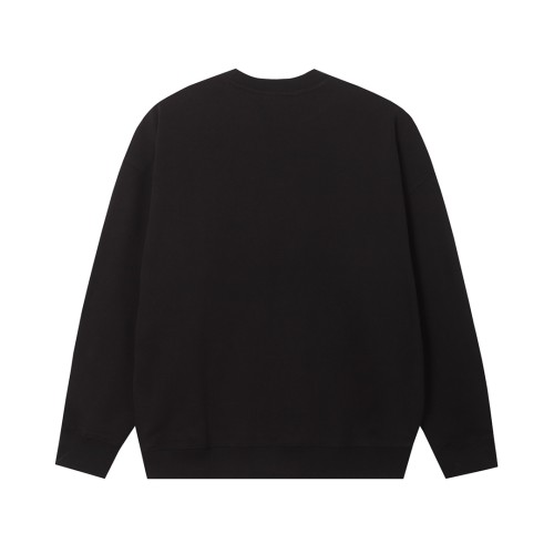 Prada Logo Printed Hoodie Unisex Oversize Round Neck Sweatshirt