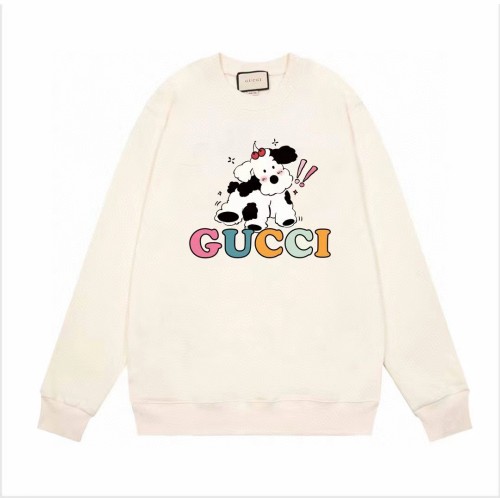 Gucci Fashion Logo Dog Printed Sportswear Couple Casual Hoodie