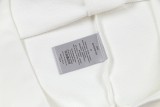 Dior Fashion Handpulled Rope Graffiti Logo Printed Round Neck Sweatshirt Unisex Casual Loose Sweatshirt
