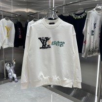 Louis Vuitton Fashion Logo Printed Sweatshirt Unisex Casual Loose Sweatshirt