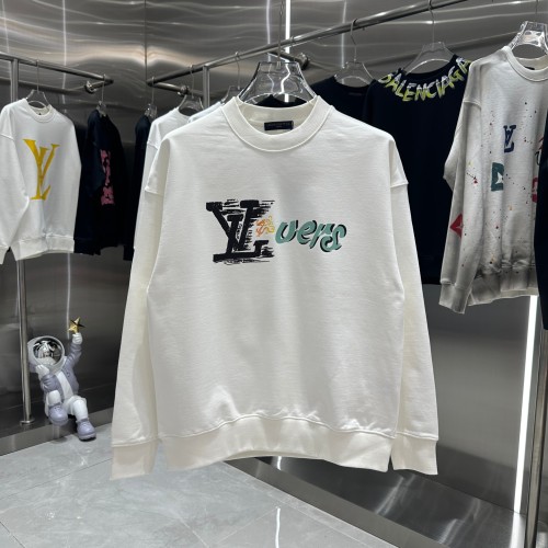 Louis Vuitton Fashion Logo Printed Sweatshirt Unisex Casual Loose Sweatshirt