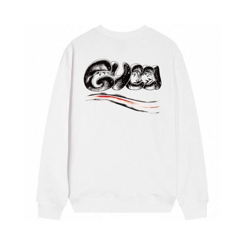 Gucci Personalized Logo Printed Sweatshirt for Couples Casual Oversize Hoodie