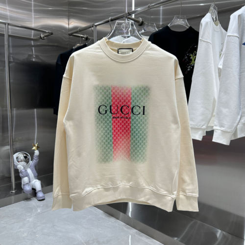Gucci Fashion Logo Printed Sweatshirt Unisex Casual Loose Sweatshirt