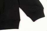 Prada Classic Triangle Logo Loog Round Neck Sweatshirt Unisex Casual Loose Sweatshirt