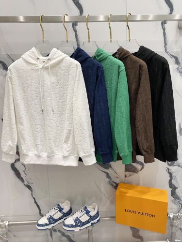Dior Classic Letter Dark Pattern Vintage Hoodie Unisex Casual Sweatshirt