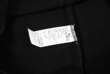 Loewe Fashion Splicing Color Contrast Embroidered Logo Round Neck Hoodie Unisex Casual Loose Sweatshirt