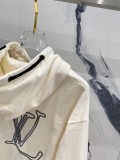 Louis Vuitton 3D Embroidered Logo Hoodie Unisex Casual Sweatshirt