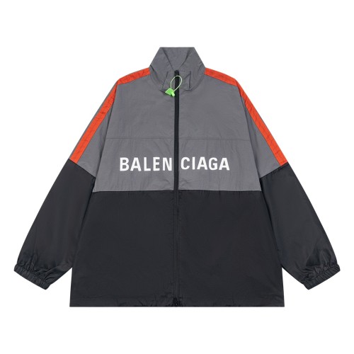 Balenciaga New Couple Splicing Logo Stormtrooper Jacket
