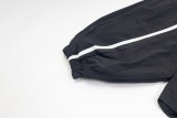 Balenciaga New Embroidered Logo White Strip Splicing Stormtrooper Jacket