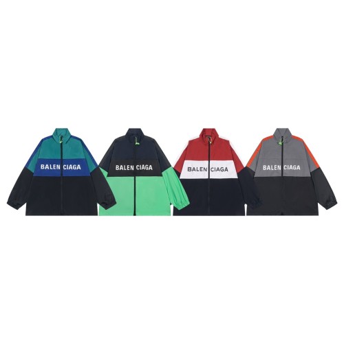 Balenciaga New Couple Splicing Logo Stormtrooper Jacket