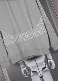 Louis Vuitton New Floral Splicing Hoodie Couple Loose Sweatshirt