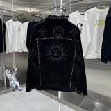 Louis Vuitton Heavy Industry Washed Denim Jacket Loose Couple Jacket