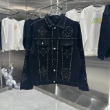Louis Vuitton Heavy Industry Washed Denim Jacket Loose Couple Jacket