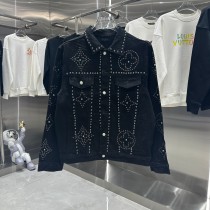 Louis Vuitton Heavy Industry Washed Denim Jacket Loose Couple Jacket