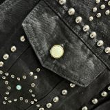 Louis Vuitton Heavy Industry Washed Denim Jacket Loose Couple Jacket