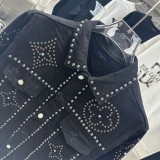 Louis Vuitton Heavy Industry Washed Denim Jacket Loose Couple Jacket
