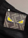 Fendi New Classic Eye Elements Slimming Jeans Pants