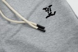 Louis Vuitton New Silicone Letter Logo Sports Pants Unisex Drawstring Casual Pants