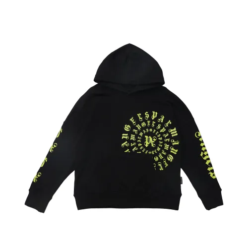 Plam Angels Special Printed Logo Hoodie Unisex Casual Loose Sweatshirt