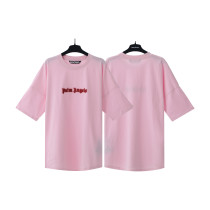 Plam Angels Simple Personality Embroidery Round Neck Short Sleeves T-shirt