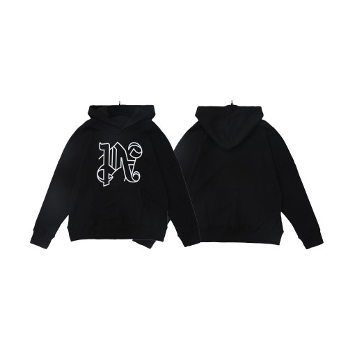 Plam Angels Personalized Logo Loose Couple Casual Hooded Sweatshirt