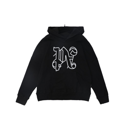Plam Angels Personalized Logo Loose Couple Casual Hooded Sweatshirt