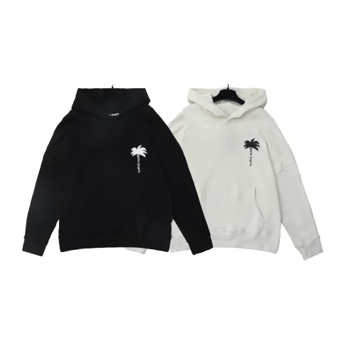 Plam Angels Fashion Logo Printed Couple Casual Oversize Hoodie Sweatshirt