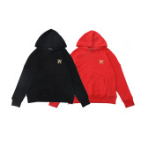 Plam Angels Logo Printed Hooded Casual Unisex Oversize Sweatshirt