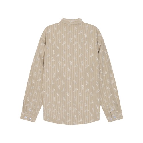 Dior Classic Full Logo Printed Long Sleeve Shirt