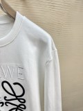 Loewe Classic Embroidered Logo Printed Sweatshirt Unisex Casual Round Neck Sweatshirt