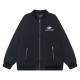 Balenciaga New Embroidered Stand up Collar Jacket Unisex Casual Jacket
