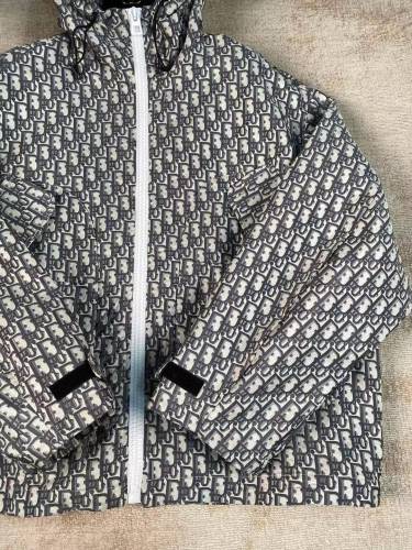 Dior Couple's Classic Oblique Vintage Hooded Jacket