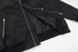 Balenciaga New Embroidered Stand up Collar Jacket Unisex Casual Jacket