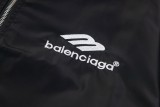 Balenciaga New Embroidered Stand up Collar Jacket Unisex Casual Jacket